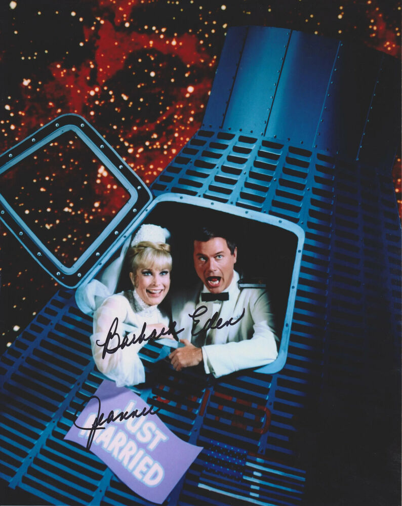 Barbara Eden I Dream of Jeannie 8x10 Photo Poster painting #11 signed at The Hollywood Show