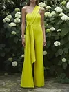 One-Shoulder Wide Leg Jumpsuits