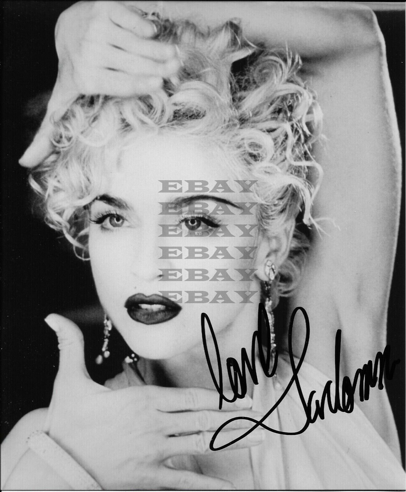 Madonna Autographed signed 8x10 Photo Poster painting Reprint