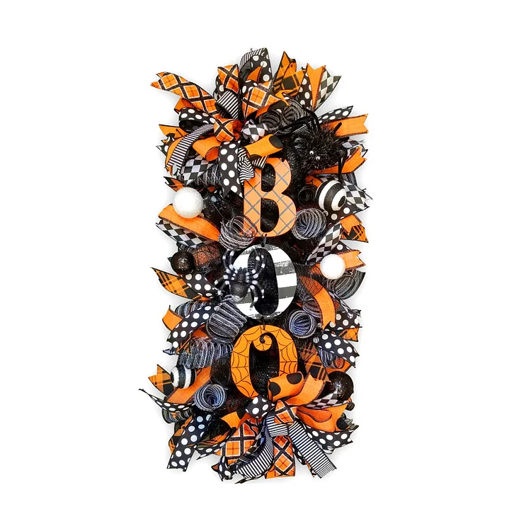 Halloween Swag Wreath Fall Wreath | AvasHome