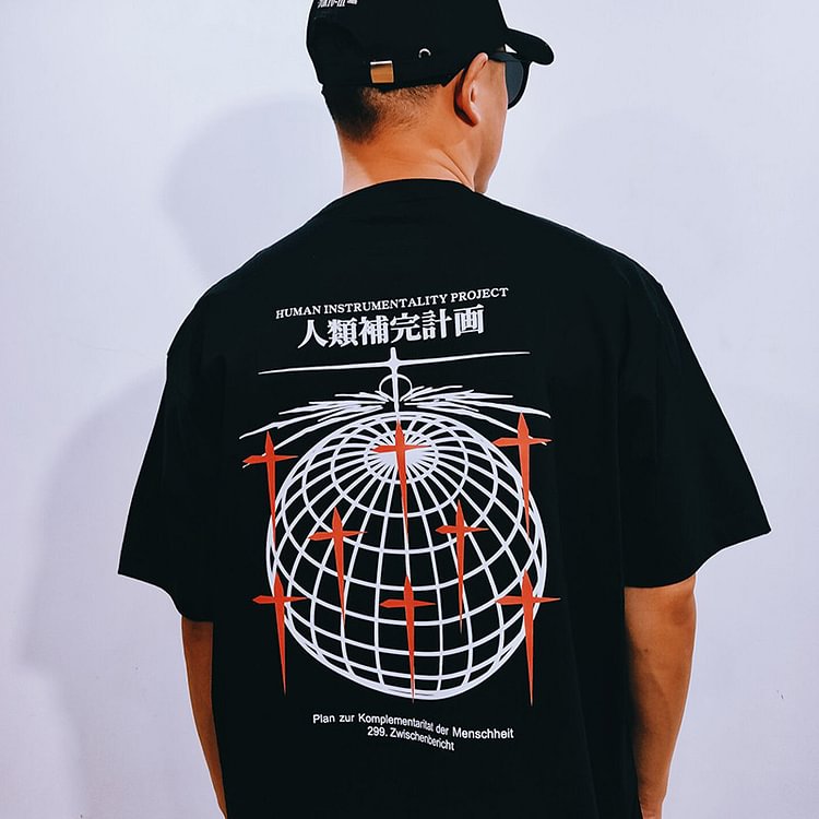 Neon Genesis Evangelion Human Instrumentality Project Long Sleeve T-shirt weebmemes