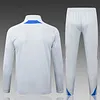 2025/2026 Bayern Light Gray Long Zipped Jacket Football Shirt 1:1 Thai Quality