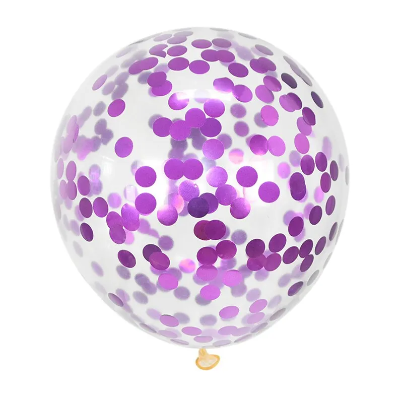 5/10/20pcs Gold Confetti Latex Balloons Glitter Clear Transparent Helium Balloon Wedding Baby Shower Birthday Party Decorations
