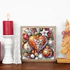 Weihnachtliche Atmosph&auml;re - speziell geformte Diamond Painting - 30*30cm