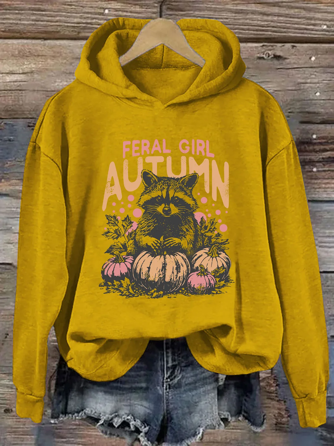 Feral Girl Autumn Hoodie