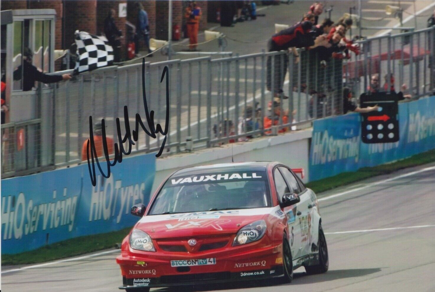 Matt Neal Hand Signed 7x5 Photo Poster painting - Touring Cars Autograph 2.