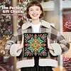 Neonfarbenes Mandala-Muster speziell geformte 5D-DIY-Teilbohrer-Diamanten-Punkte, Edelstein-Kunst-Kits mit Rahmen, Diamanten-Gem&auml;lde, Edelstein-Kunst 