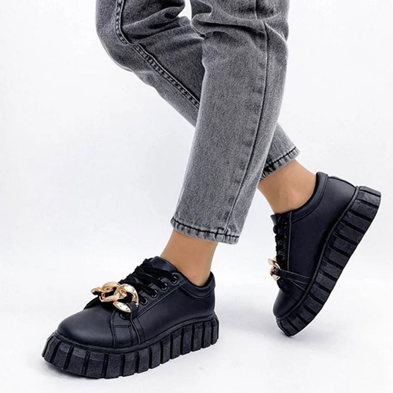 2021 Fashion New Designer Hot Sale White Shoes Size 43 Female Platform Sneakers Women Tenis Feminino Casual Female Shoes Woman