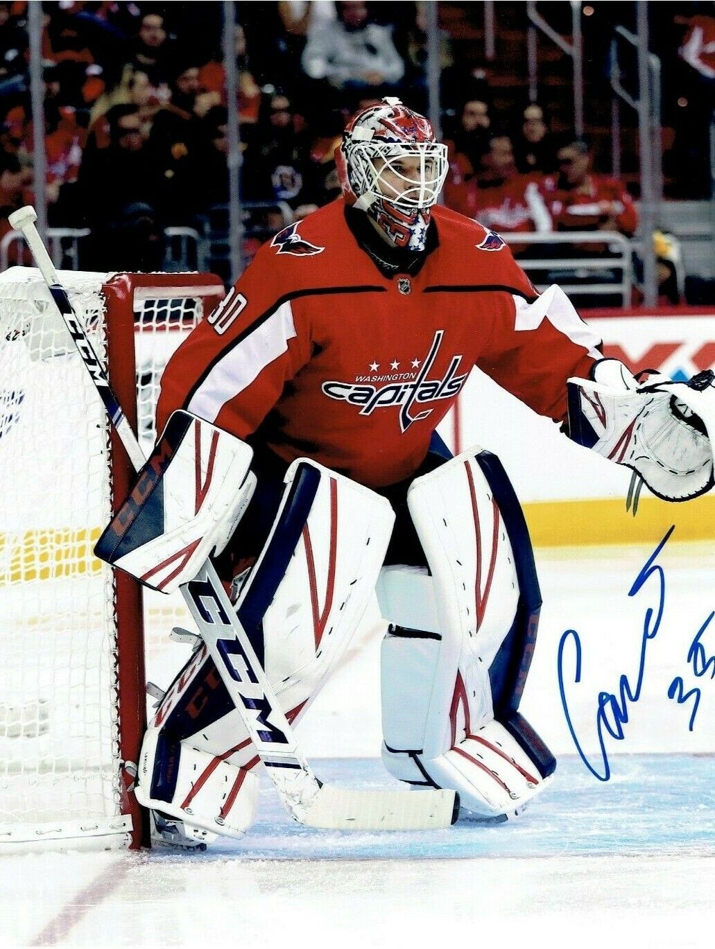 ILYA SAMSONOV autographed SIGNED WASHINGTON CAPITALS 8X10 Photo Poster painting