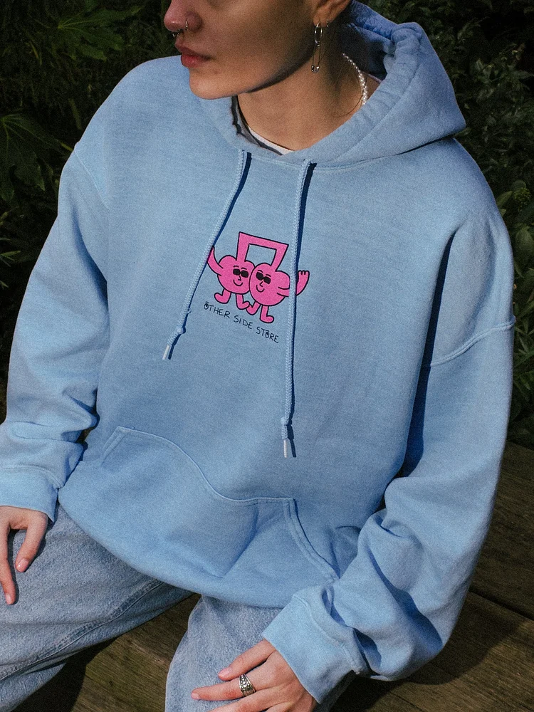 Other Side Store 'Fruity Note' Hoodie - Blue