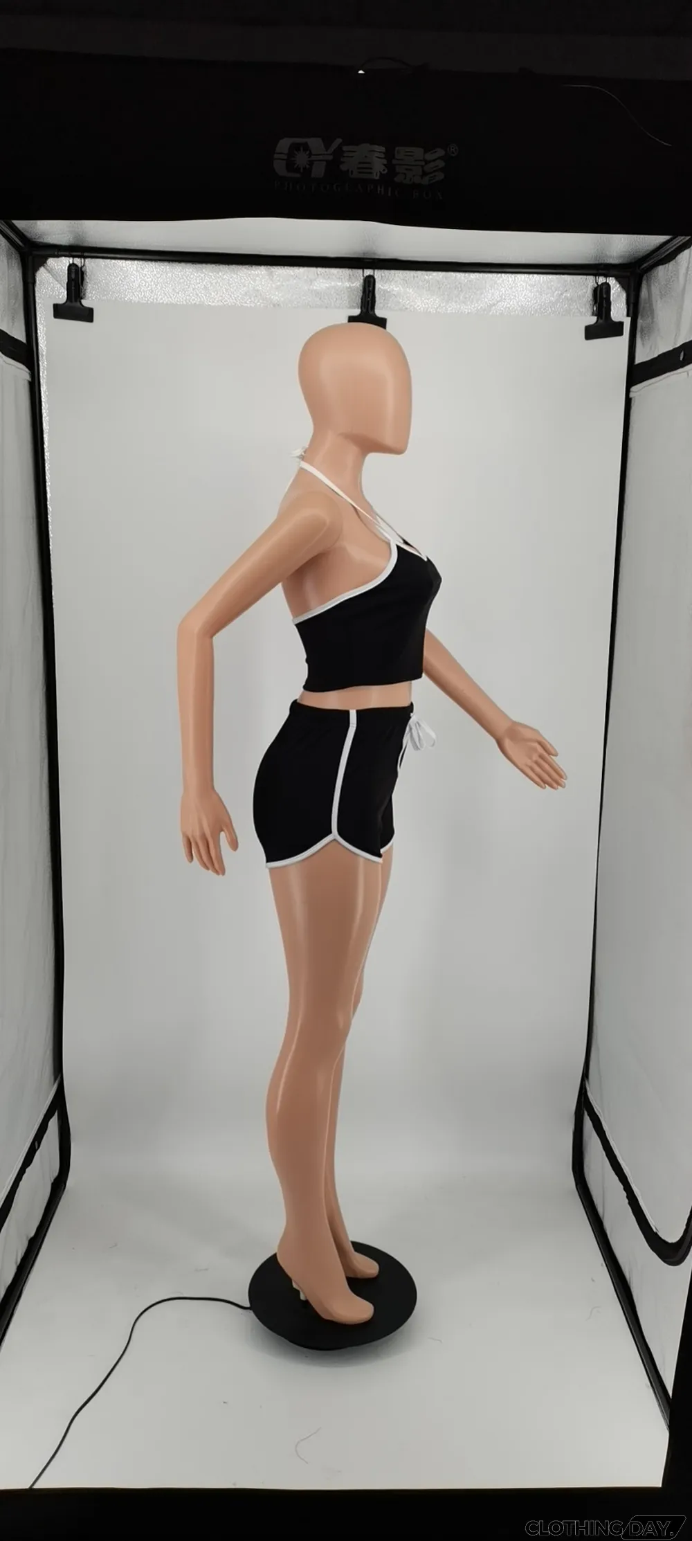 Summer sleeveless sexy solid color vest shorts two-piece set