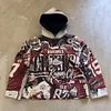 Vintage Rugby Tapestry Hoodie