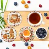 8pcs Full Drill DIY Gem Art Diamond Painting Set Halloween(Autumn)
