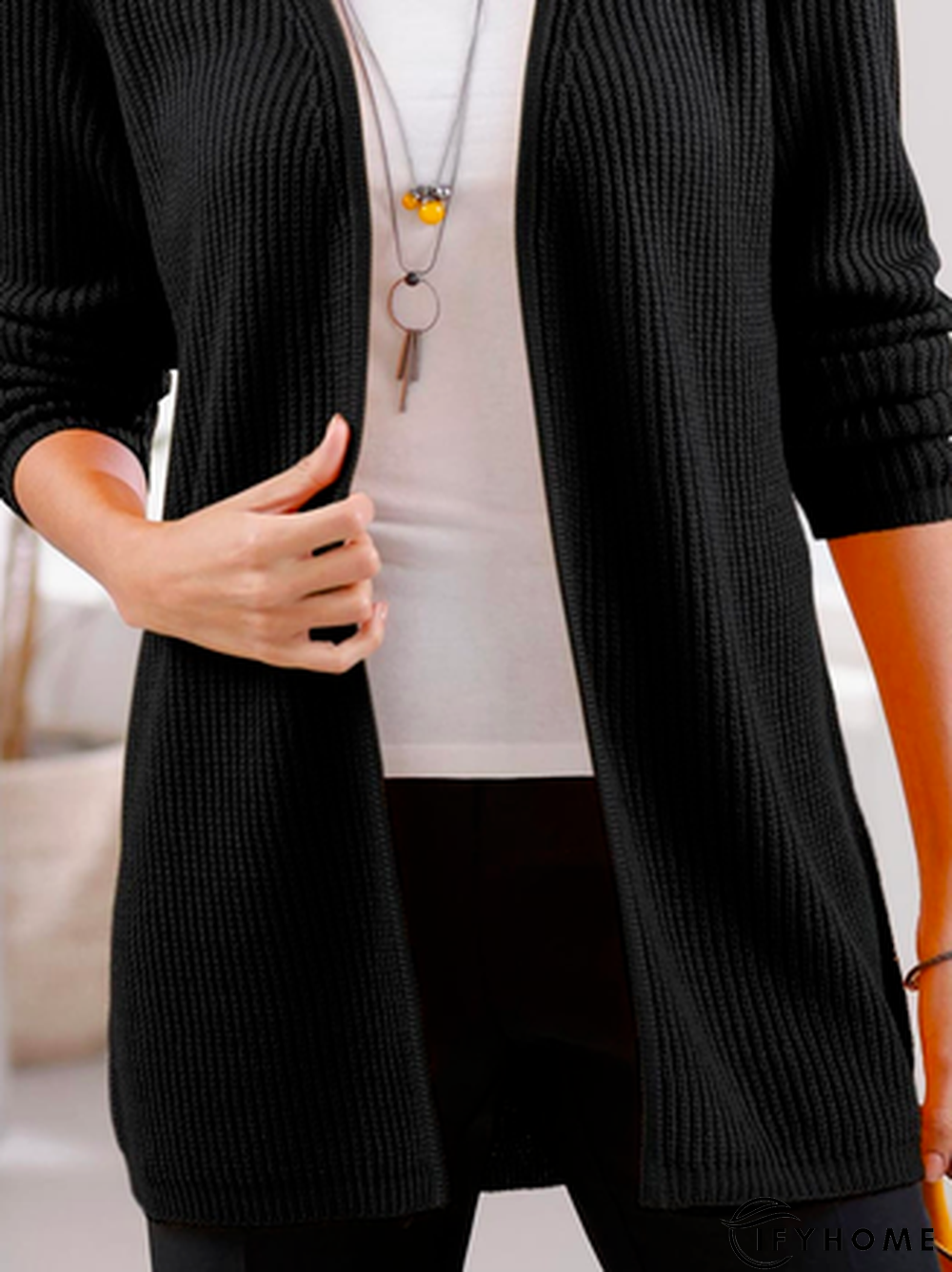 Casual Loose Sweater Cardigan | IFYHOME