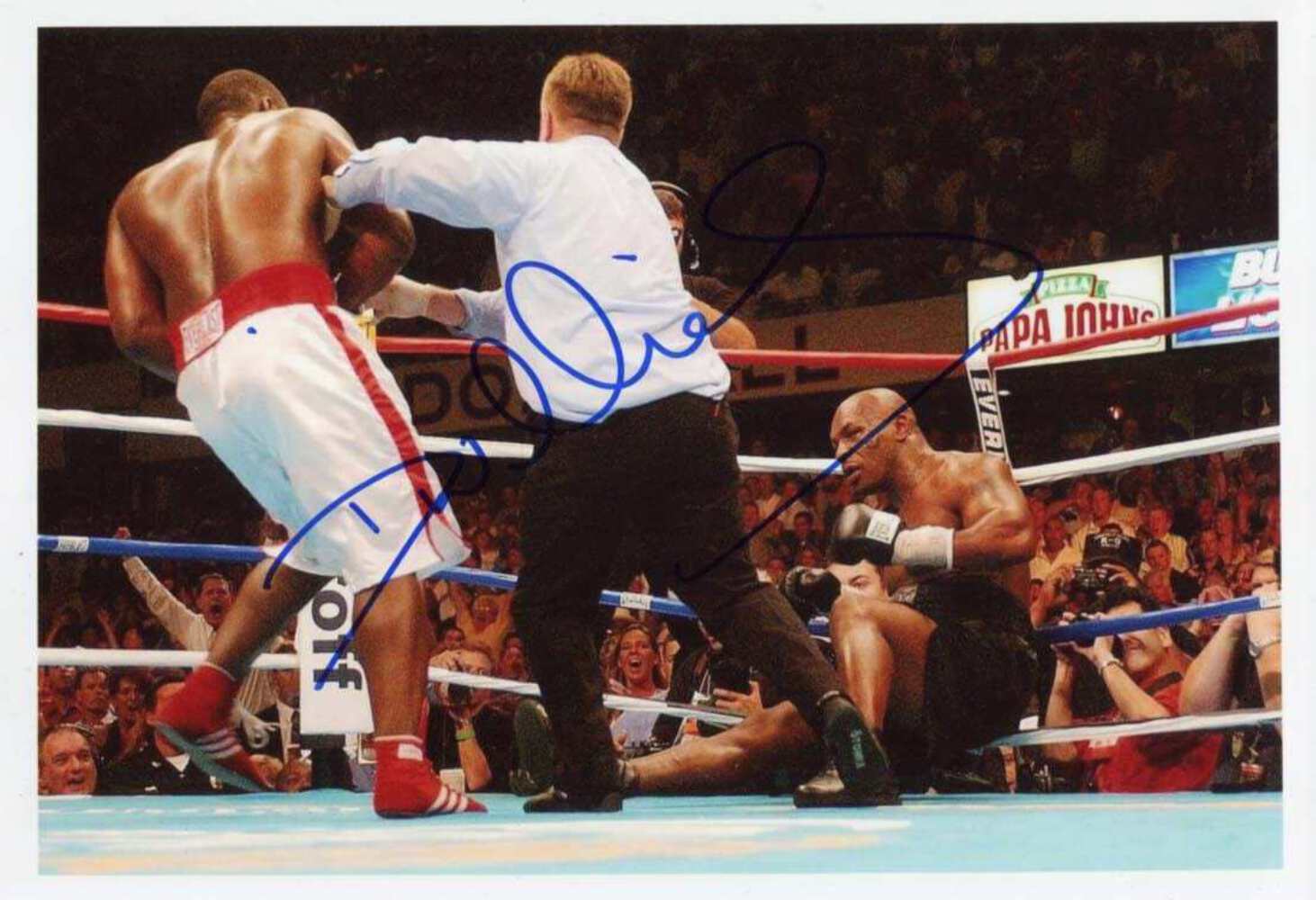 BOXER Danny Williams autograph, IP signed Photo Poster painting