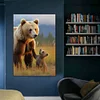 (50*70cm)Bears - Full Round Drill Diamond Painting
