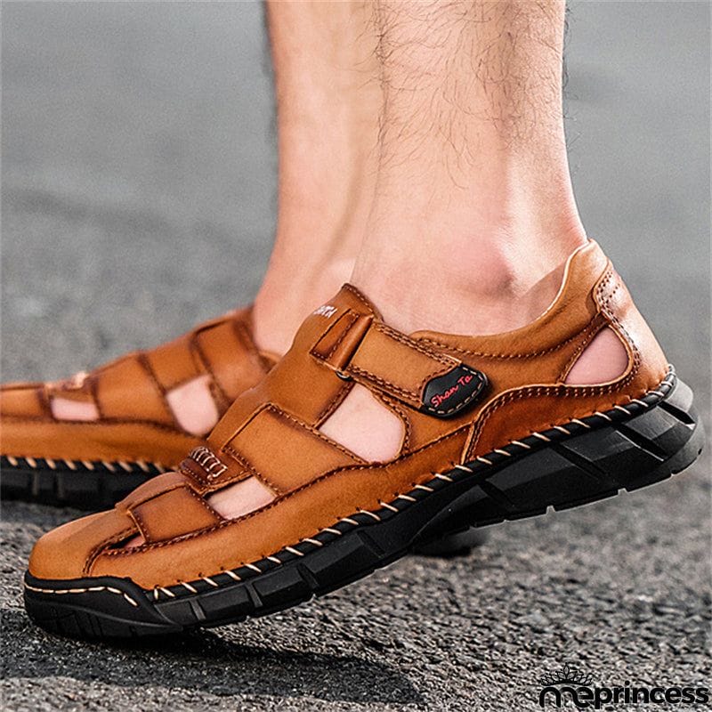Fashion Leisure Large Size Outdoor Wear Men's Sandals