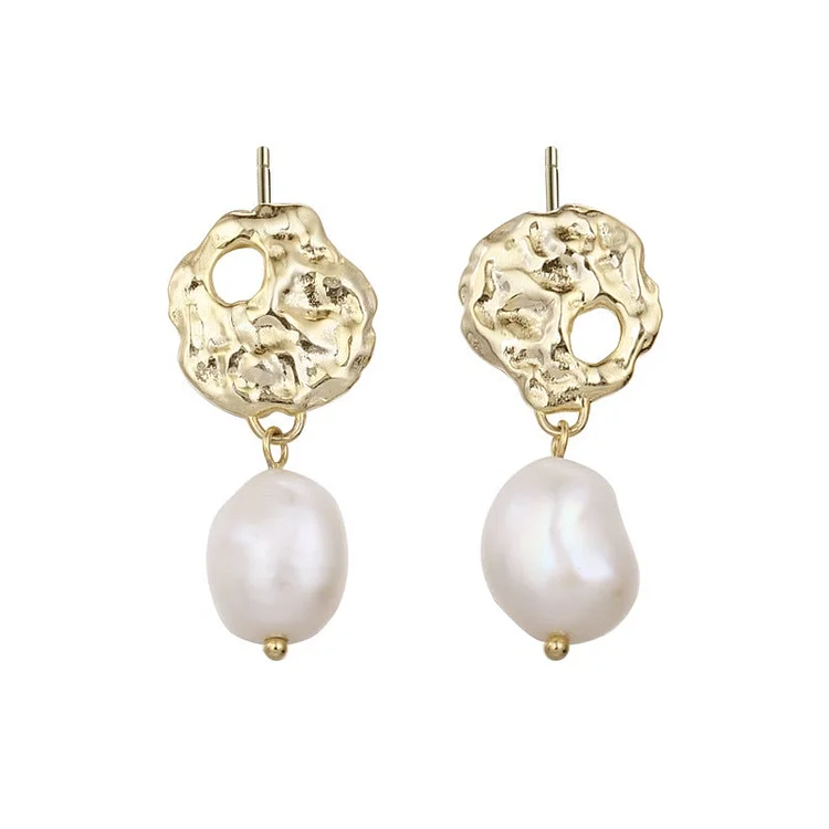 Tinyname® Women's Vintage Geometric Niche Pearl Earrings