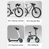 2.2L Bike Handlebar Bag Reflective Mountain Bike Front Bag for Outdoot Cycling
