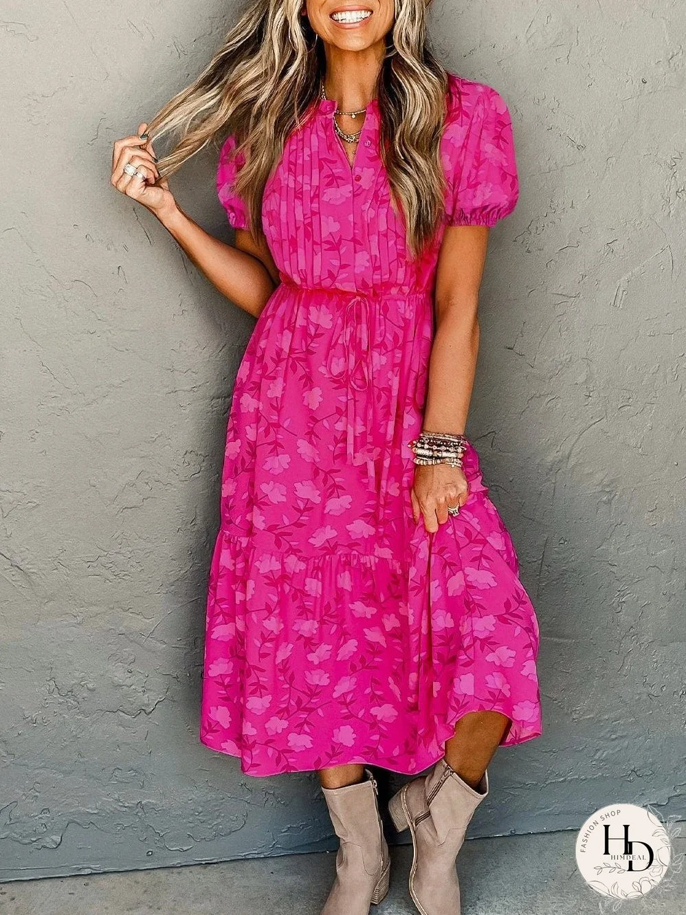 Stylish Floral Dress