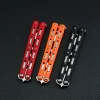 Butterfly Stainless Steel Folding Knife Hand Knife Multifunctional Unedged Butterfly Practice Knife