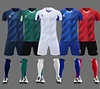Men's Customizable Summer Sports Shirt Uniform Youth Soccer Jersey Set Name Custom Design Twill Custom Sublimation Short OEM