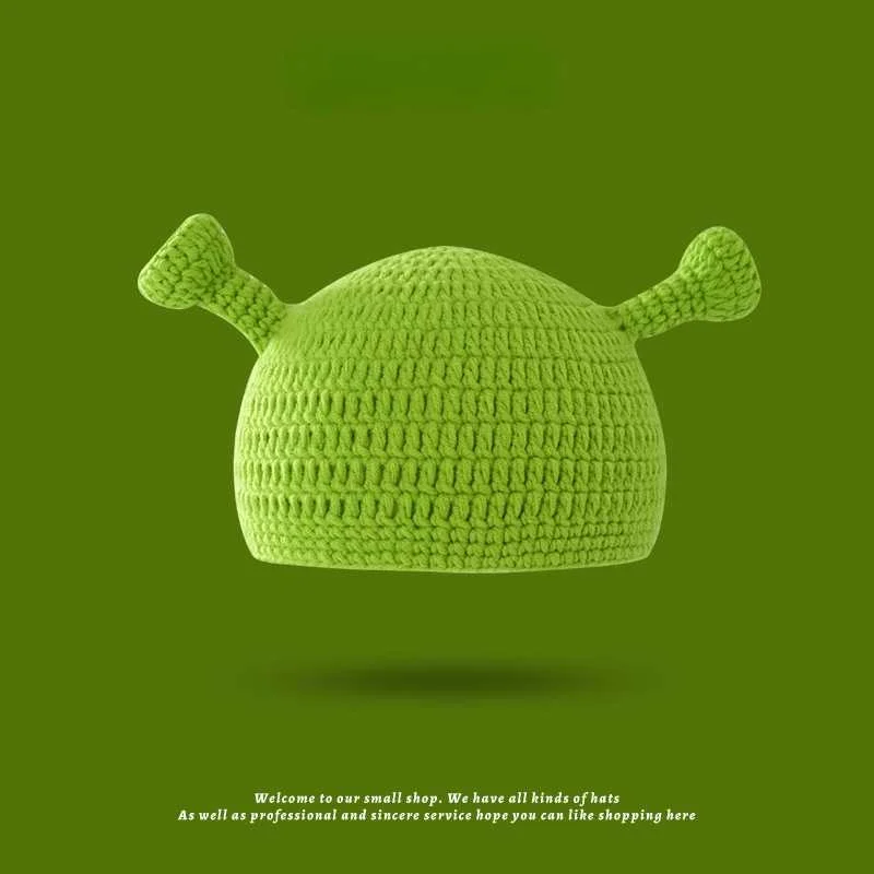 Letclo™ 2022 Green Creative Knitted Hat letclo Letclo