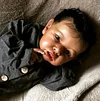 Black 20" Amity Truly Reborn Baby Doll Girl, Big Size Reborn Toddler - RBBI-Myrebornbabydoll&reg; Myrebornbabydoll&reg;