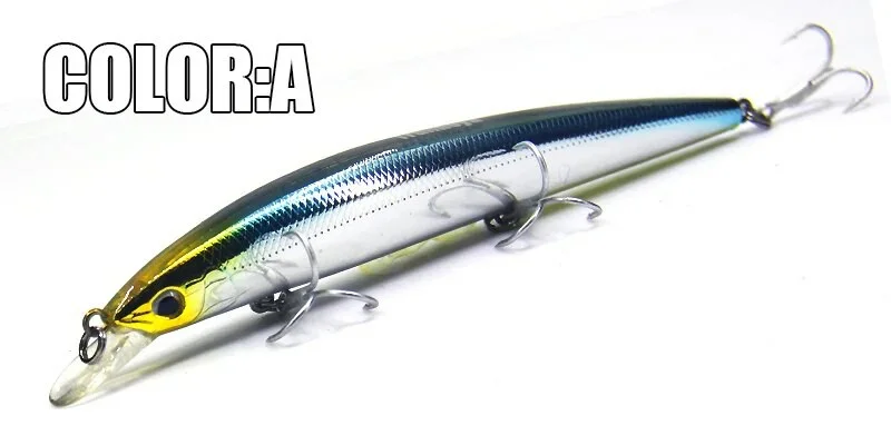 Retail Xaperni professional fishing tackle Only for promotion  fishing lures 128mm 14.8g Minnow bait  hot model