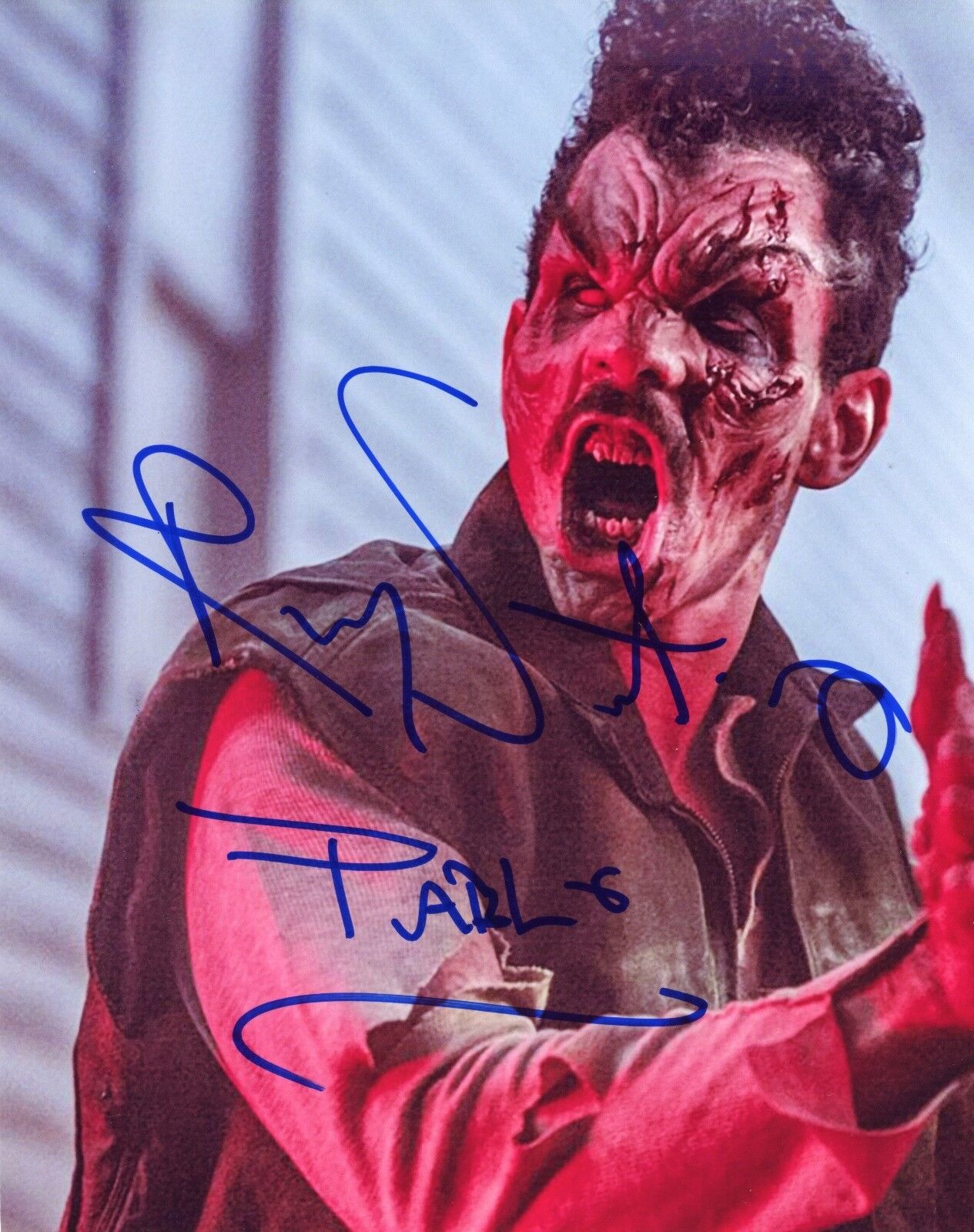 ~~ RAY SANTIAGO Authentic Hand-Signed Ash vs Evil Dead - PABLO