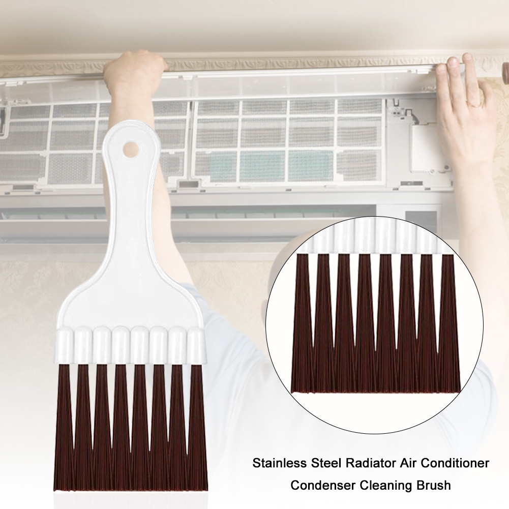 3pcs Air Conditioning Fin Comb Brush Condenser Blade Cleaning Repair Tools