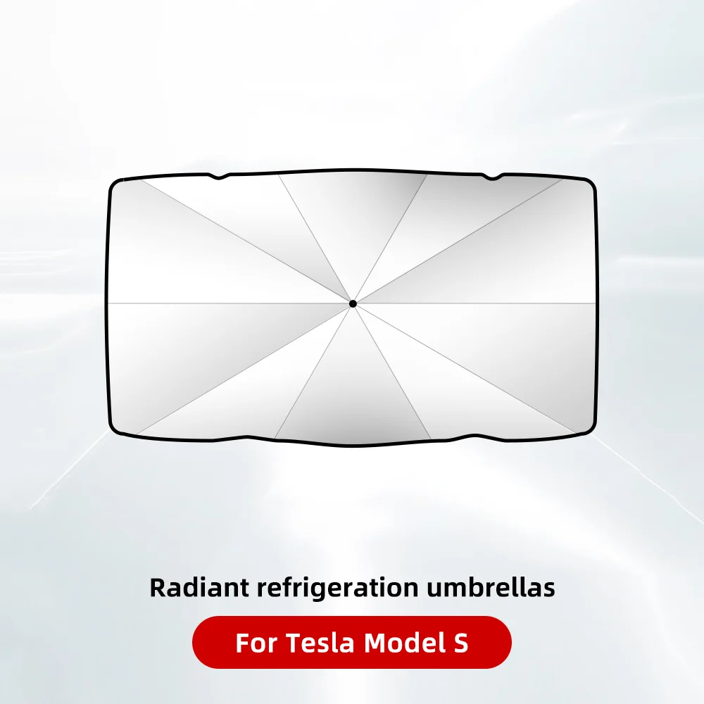 YONZEE Tesla Parasol Front Sunshade Awning For Tesla Model 3/Y