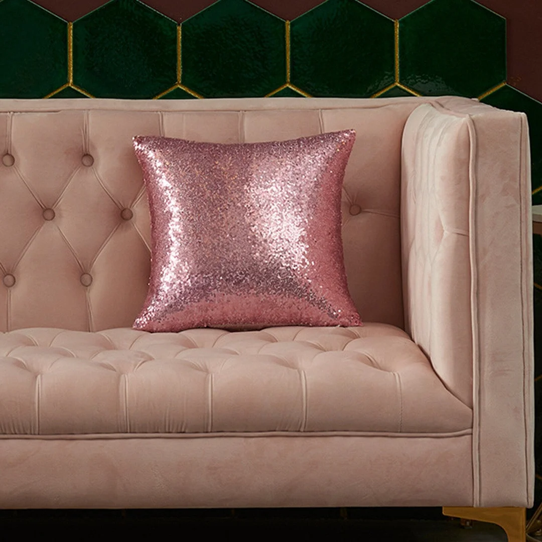 Cushion Cover 40*40cm Luxury Mermaid Glitter Pillow Pillowcase with Sequin  Throw pillows Home Decor Pillow Cases