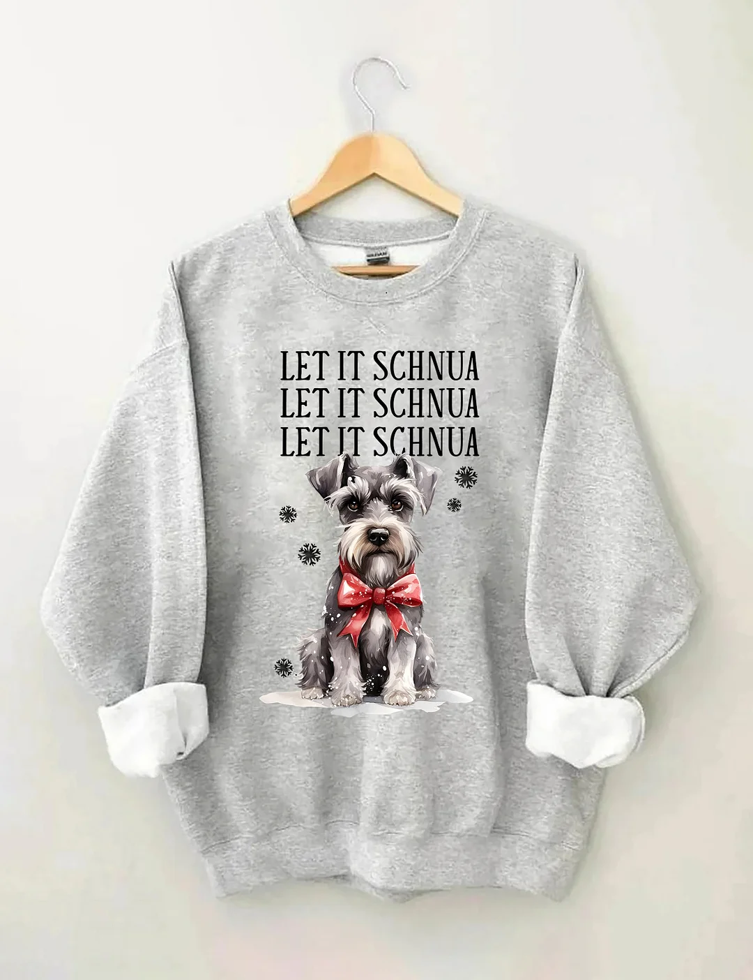 Schnauzer Christmas Sweatshirt
