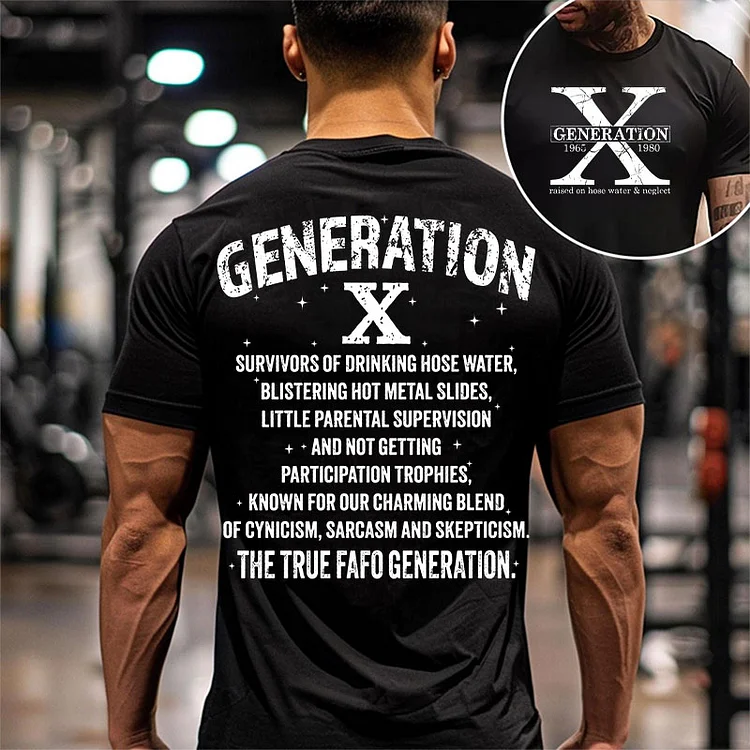 Custom Gen X FAFO T-shirt/Sweatshirt