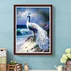 Diamond Painting-DIY Full Round Drill Peacock