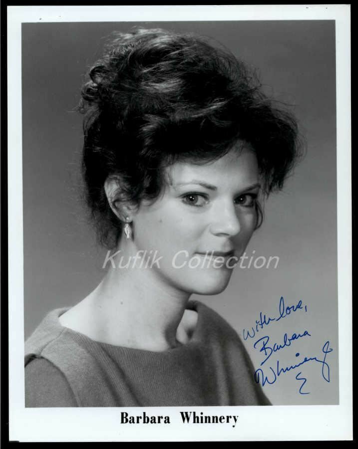 Barbara Whinnery - Signed Autograph Headshot Photo Poster painting - Days of our Lives