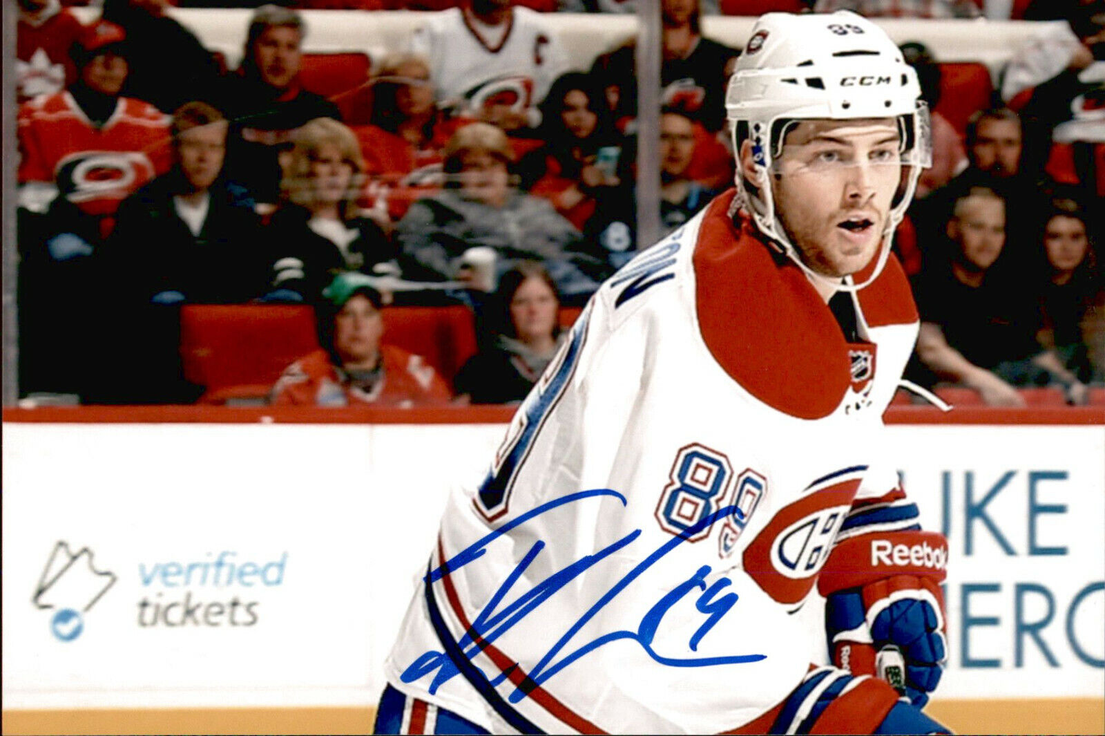 Ryan Johnston SIGNED 4x6 Photo Poster painting MONTREAL CANADIENS #6