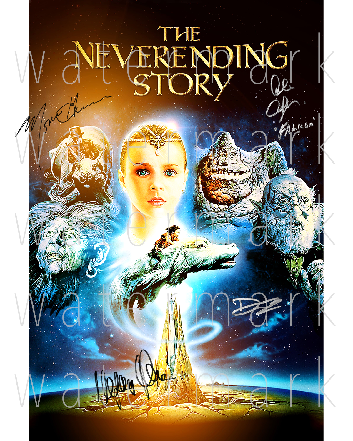 The Neverending Story signed 8X10 Photo Poster painting picture poster autograph RP