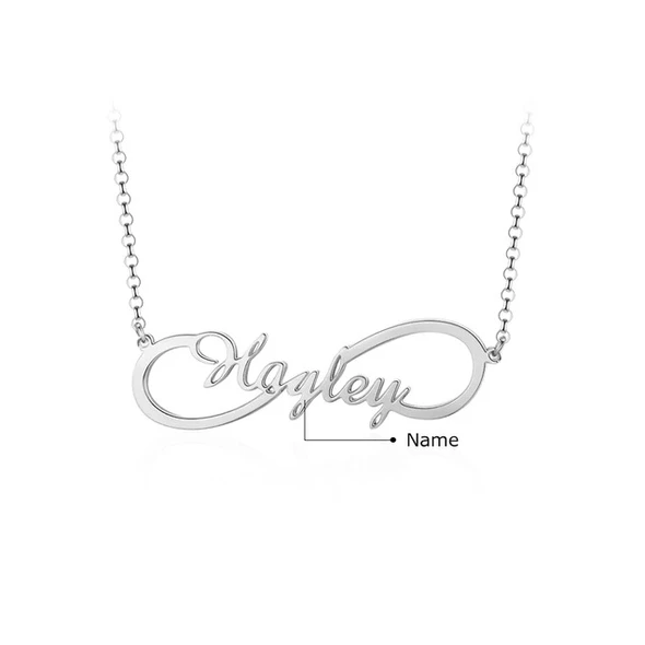 Infinity Namenskette für Damen Kettenmachen