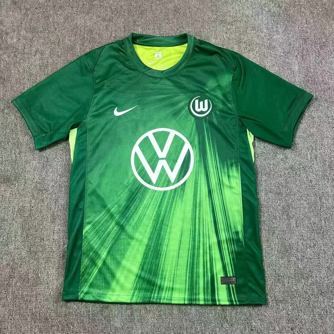 2025-2026 VfL Wolfsburg Home Football Shirt 1:1 Thai Quality jersey|football shirt|football kit