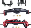 AMK Aluminum Alloy Front Rear Portal Axle + 2pcs Axle Servo Mount for Axial RC Crawler 1/18 UTB18 Capra Unlimited Trail Buggy RTR AXI01002T1 Update Parts