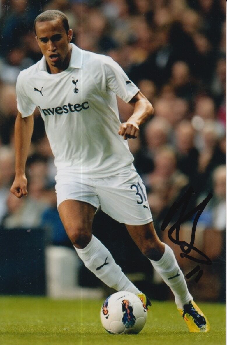 TOTTENHAM HOTSPUR HAND SIGNED ANDROS TOWNSEND 6X4 Photo Poster painting.