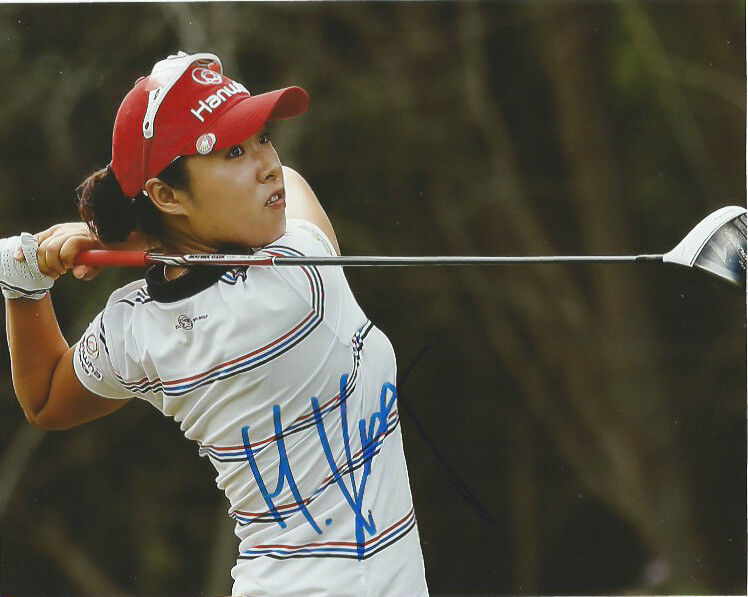 LPGA Haeji Kang Autographed Signed 8x10 Photo Poster painting COA B