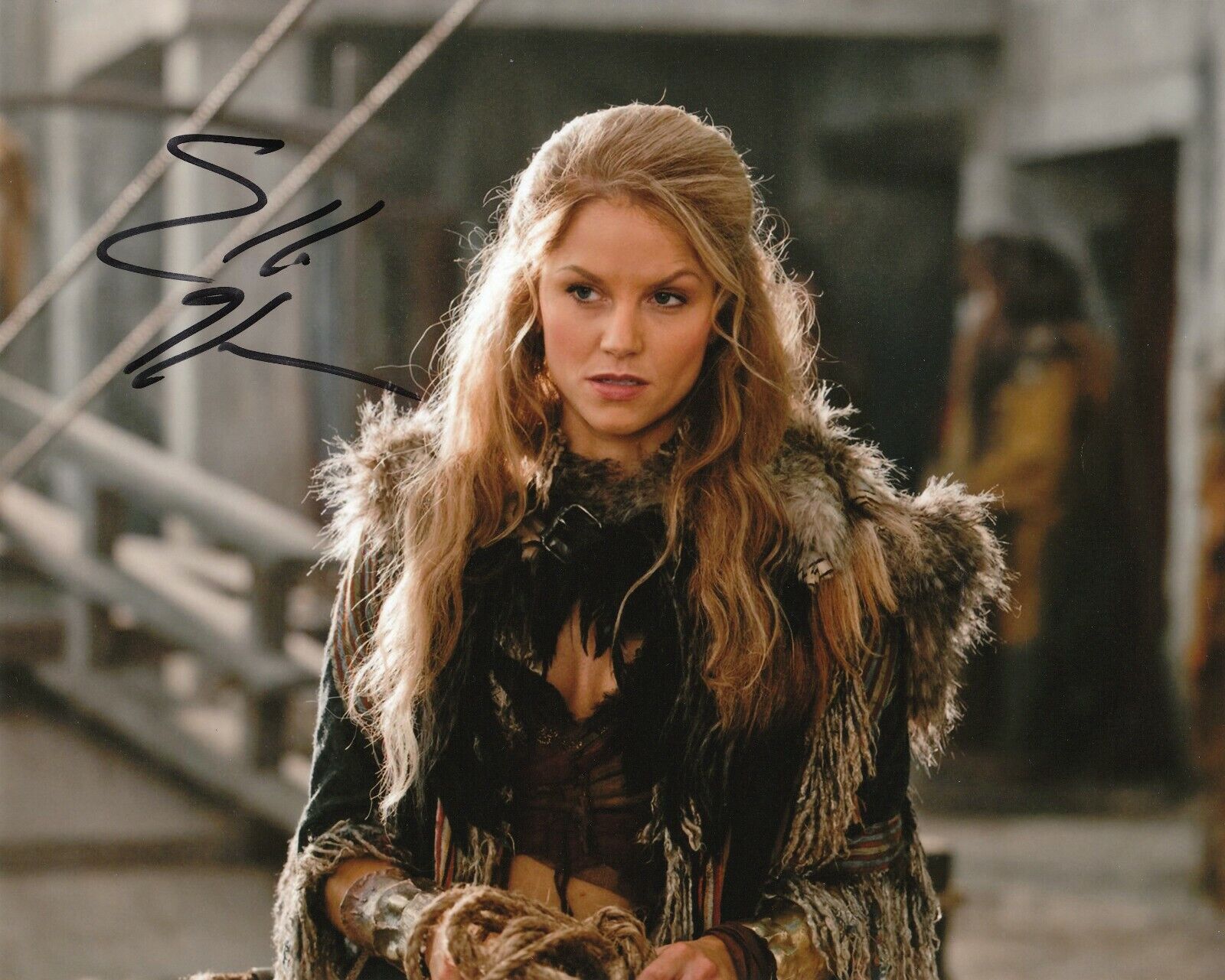 Ellen Hollman 'Spartacus' Autographed 8x10 Photo Poster painting with a CoA