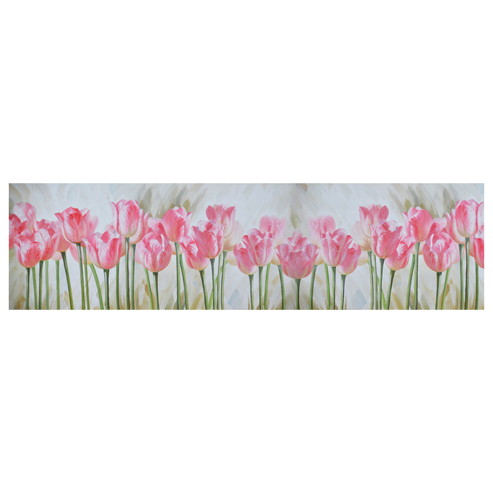 

Flowers - 11CT Stamped Cross Stitch - 150*40CM, 501 Original