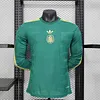 Joyfball 2025 Player Version Mexico Trophy Edition Green Long sleeved Football Shirt 1:1 Thai Quality（The player version jersey is a bit tight, please pay attention to the size selection）