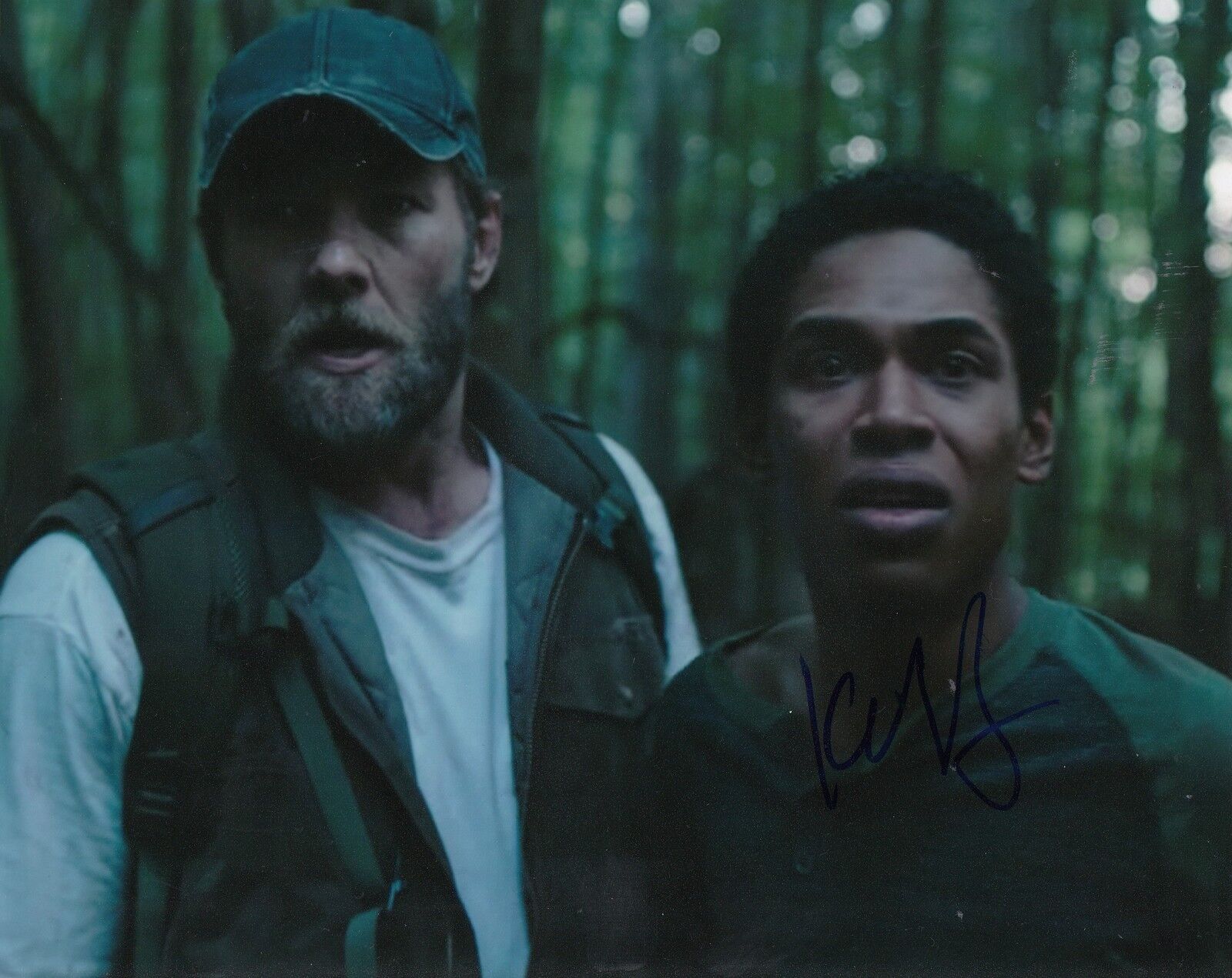 KELVIN HARRISON JR signed (IT COME A NIGHT) *TRAVIS* Movie 8X10 Photo Poster painting W/COA #3