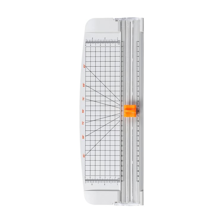 JOURNALSAY A4 Manual Bidirectional Paper Cutter Creative With Hidden Ruler Student Art Cutter Tools
