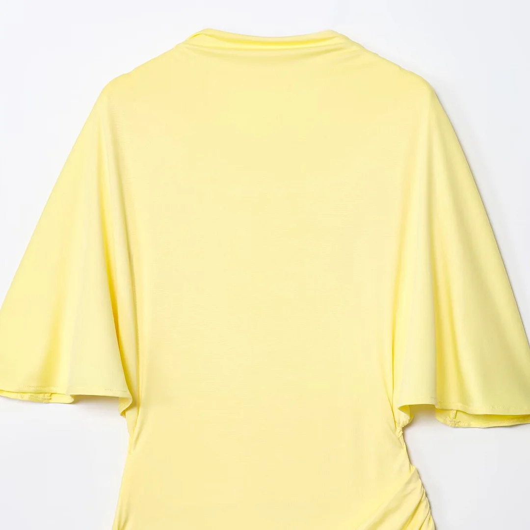 Nigikala Nigikala New Fashion Temperament Women's Wear Out-Back Cascade Decoration Long Dress 4661209